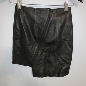 Kendall + Kylie Faux Leather Skirt